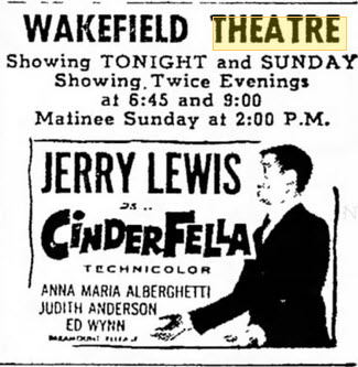 Wakefield Theatre - 13 MAY 1961 AD